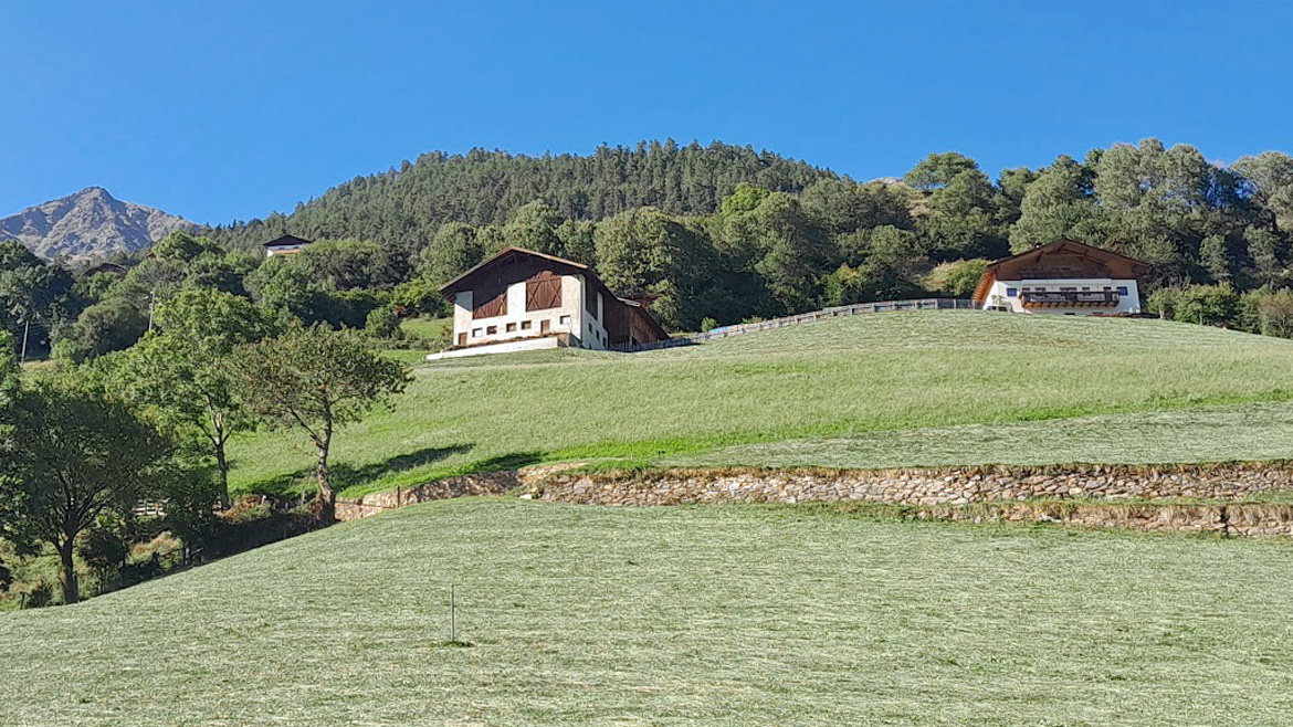 Il maso Latschair sopra Castelbello